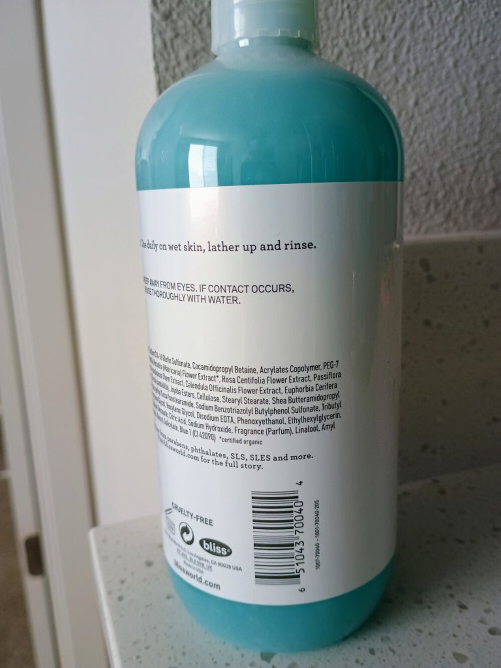 💧💙🩵BN BLISS FAB FOAMING 2-IN-1 CLEANSER LARGE SIZE - Picture 2 of 3